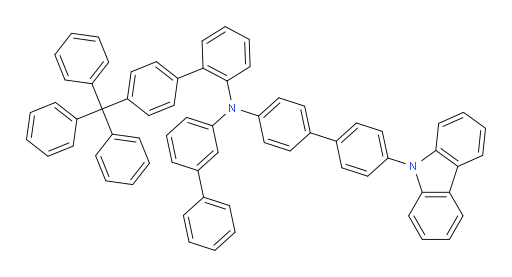 N-(4'-(9H-carbazol-9-yl)-[1,1'-biphenyl]-4-yl)-N-([1,1'-biphenyl]-3-yl)-4'-trityl-[1,1'-biphenyl]-2-amine