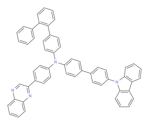 N-(4'-(9H-carbazol-9-yl)-[1,1'-biphenyl]-4-yl)-N-(4-(quinoxalin-2-yl)phenyl)-[1,1':2',1''-terphenyl]-4-amine