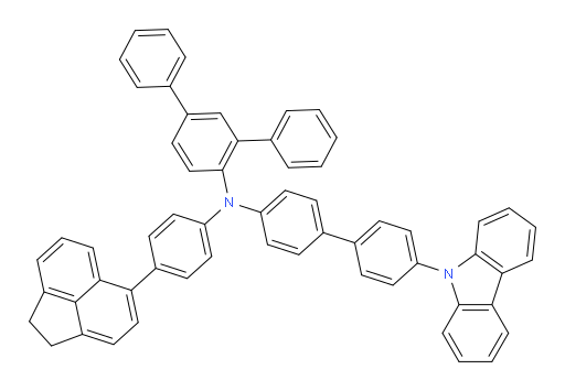 N-(4'-(9H-carbazol-9-yl)-[1,1'-biphenyl]-4-yl)-N-(4-(1,2-dihydroacenaphthylen-5-yl)phenyl)-[1,1':3',1''-terphenyl]-4'-amine