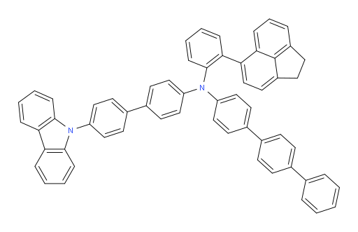N-(4'-(9H-carbazol-9-yl)-[1,1'-biphenyl]-4-yl)-N-(2-(1,2-dihydroacenaphthylen-5-yl)phenyl)-[1,1':4',1''-terphenyl]-4-amine