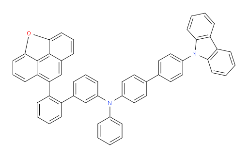 N-(4'-(9H-carbazol-9-yl)-[1,1'-biphenyl]-4-yl)-2'-(phenanthro[4,5-bcd]furan-8-yl)-N-phenyl-[1,1'-biphenyl]-3-amine