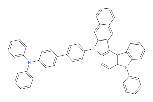 N,N-diphenyl-4'-(5-phenylbenzo[b]indolo[3,2-g]carbazol-8(5H)-yl)-[1,1'-biphenyl]-4-amine