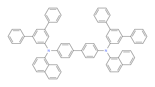 N4,N4'-di([1,1':3',1''-terphenyl]-5'-yl)-N4,N4'-di(naphthalen-1-yl)-[1,1'-biphenyl]-4,4'-diamine