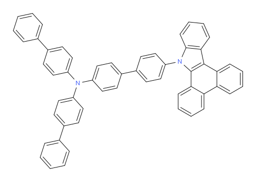 N,N-di([1,1'-biphenyl]-4-yl)-4'-(9H-dibenzo[a,c]carbazol-9-yl)-[1,1'-biphenyl]-4-amine
