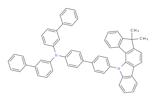 N-([1,1'-biphenyl]-3-yl)-N-(4'-(7,7-dimethylindeno[1,2-a]carbazol-12(7H)-yl)-[1,1'-biphenyl]-4-yl)-[1,1'-biphenyl]-3-amine