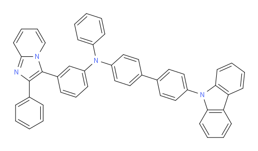 4'-(9H-carbazol-9-yl)-N-phenyl-N-(3-(2-phenylimidazo[1,2-a]pyridin-3-yl)phenyl)-[1,1'-biphenyl]-4-amine