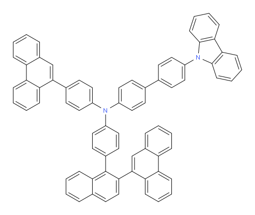 4'-(9H-carbazol-9-yl)-N-(4-(2-(phenanthren-9-yl)naphthalen-1-yl)phenyl)-N-(4-(phenanthren-9-yl)phenyl)-[1,1'-biphenyl]-4-amine