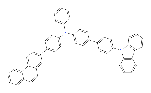 4'-(9H-carbazol-9-yl)-N-(4-(phenanthren-2-yl)phenyl)-N-phenyl-[1,1'-biphenyl]-4-amine