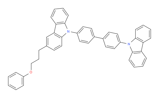 9-(4'-(9H-carbazol-9-yl)-[1,1'-biphenyl]-4-yl)-3-(3-phenoxypropyl)-9H-carbazole