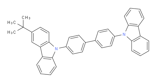 9-(4'-(9H-carbazol-9-yl)-[1,1'-biphenyl]-4-yl)-3-(tert-butyl)-9H-carbazole