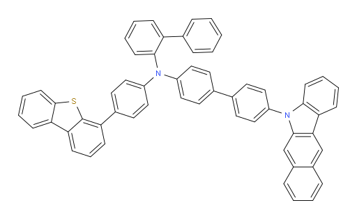 N-(4'-(5H-benzo[b]carbazol-5-yl)-[1,1'-biphenyl]-4-yl)-N-(4-(dibenzo[b,d]thiophen-4-yl)phenyl)-[1,1'-biphenyl]-2-amine