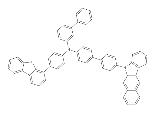 N-(4'-(5H-benzo[b]carbazol-5-yl)-[1,1'-biphenyl]-4-yl)-N-(4-(dibenzo[b,d]furan-4-yl)phenyl)-[1,1'-biphenyl]-3-amine