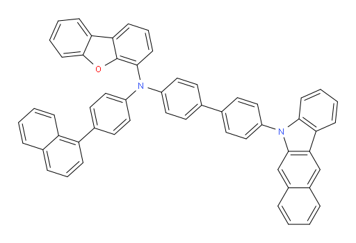 N-(4'-(5H-benzo[b]carbazol-5-yl)-[1,1'-biphenyl]-4-yl)-N-(4-(naphthalen-1-yl)phenyl)dibenzo[b,d]furan-4-amine