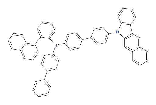 N-([1,1'-biphenyl]-4-yl)-4'-(5H-benzo[b]carbazol-5-yl)-N-(2-(naphthalen-1-yl)phenyl)-[1,1'-biphenyl]-4-amine