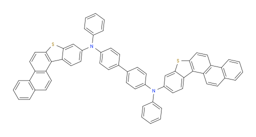 N4,N4'-bis(benzo[b]phenanthro[1,2-d]thiophen-9-yl)-N4,N4'-diphenyl-[1,1'-biphenyl]-4,4'-diamine