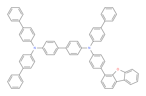 N4,N4,N4'-tri([1,1'-biphenyl]-4-yl)-N4'-(4-(dibenzo[b,d]furan-4-yl)phenyl)-[1,1'-biphenyl]-4,4'-diamine