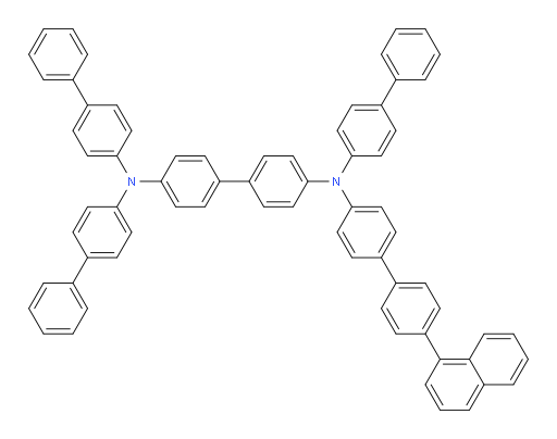 N4,N4,N4'-tri([1,1'-biphenyl]-4-yl)-N4'-(4'-(naphthalen-1-yl)-[1,1'-biphenyl]-4-yl)-[1,1'-biphenyl]-4,4'-diamine