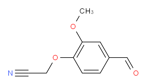 2-(4-formyl-2-methoxyphenoxy)acetonitrile