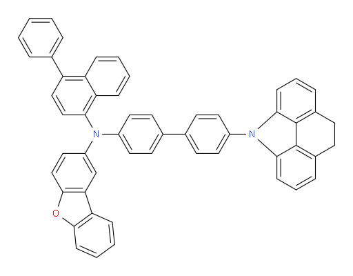 N-(4'-(8,9-dihydro-4H-benzo[def]carbazol-4-yl)-[1,1'-biphenyl]-4-yl)-N-(4-phenylnaphthalen-1-yl)dibenzo[b,d]furan-2-amine