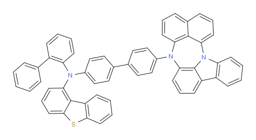 N-(4'-(4H-naphtho[1',8':5,6,7][1,4]diazepino[3,2,1-jk]carbazol-4-yl)-[1,1'-biphenyl]-4-yl)-N-([1,1'-biphenyl]-2-yl)dibenzo[b,d]thiophen-1-amine