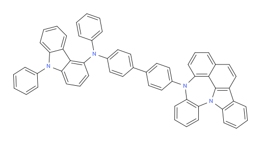 N-(4'-(4H-4,8b-diazaindeno[1,2,3-gh]pleiaden-4-yl)-[1,1'-biphenyl]-4-yl)-N,9-diphenyl-9H-carbazol-4-amine