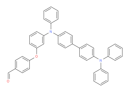 4-(3-((4'-(diphenylamino)-[1,1'-biphenyl]-4-yl)(phenyl)amino)phenoxy)benzaldehyde