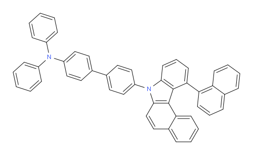 4'-(11-(naphthalen-1-yl)-7H-benzo[c]carbazol-7-yl)-N,N-diphenyl-[1,1'-biphenyl]-4-amine