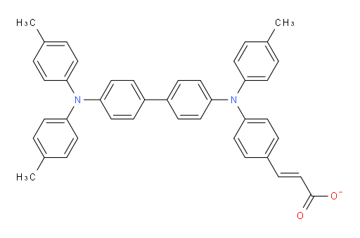 (E)-3-(4-((4'-(di-p-tolylamino)-[1,1'-biphenyl]-4-yl)(p-tolyl)amino)phenyl)acrylate