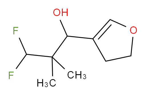 1-(4,5-dihydrofuran-3-yl)-3,3-difluoro-2,2-dimethylpropan-1-ol
