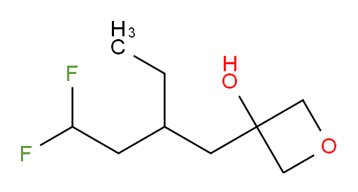3-(2-ethyl-4,4-difluorobutyl)oxetan-3-ol