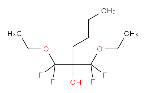 1-ethoxy-2-(ethoxydifluoromethyl)-1,1-difluorohexan-2-ol