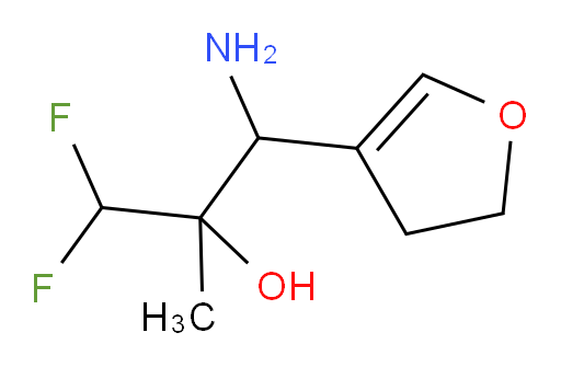 1-amino-1-(4,5-dihydrofuran-3-yl)-3,3-difluoro-2-methylpropan-2-ol