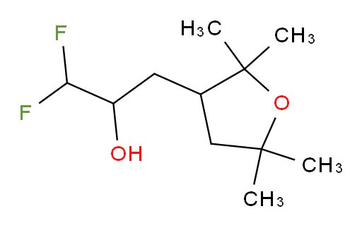 1,1-difluoro-3-(2,2,5,5-tetramethyltetrahydrofuran-3-yl)propan-2-ol