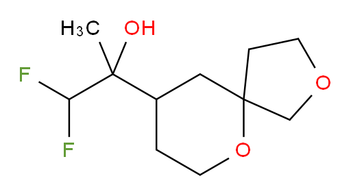 1,1-difluoro-2-(2,6-dioxaspiro[4.5]decan-9-yl)propan-2-ol