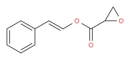 (E)-styryl oxirane-2-carboxylate