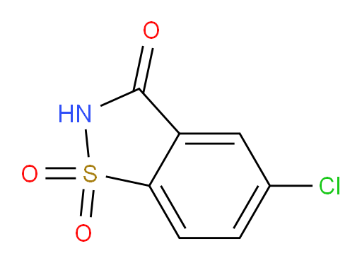 5-chlorobenzo[d]isothiazol-3(2H)-one 1,1-dioxide
