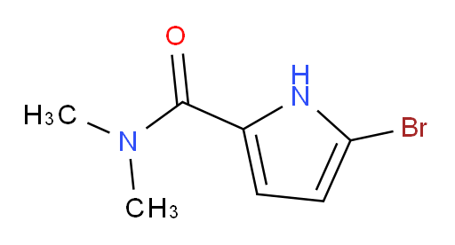 5-bromo-N,N-dimethyl-1H-pyrrole-2-carboxamide