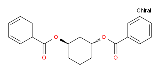1,3-Cyclohexanediol, dibenzoate, trans-(-)-