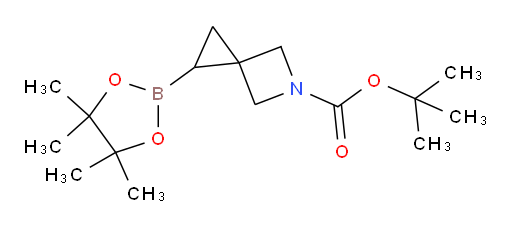 tert-butyl 1-(4,4,5,5-tetramethyl-1,3,2-dioxaborolan-2-yl)-5-azaspiro[2.3]hexane-5-carboxylate