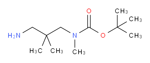 tert-butyl (3-amino-2,2-dimethylpropyl)(methyl)carbamate