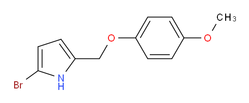 2-bromo-5-((4-methoxyphenoxy)methyl)-1H-pyrrole