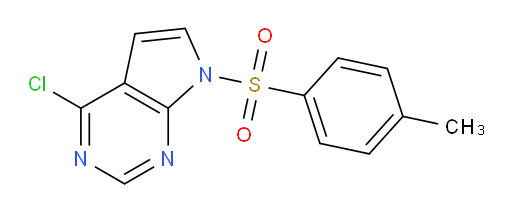 4-Chloro-7-[(4-methylphenyl)sulfonyl]-7H-pyrrolo[2,3-d]pyrimidine