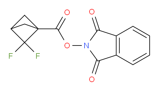 2,2-Difluoro-bicyclo[1.1.1]pentane-1-carboxylic acid 1,3-dihydro-1,3-dioxo-2H-isoindol-2-yl ester