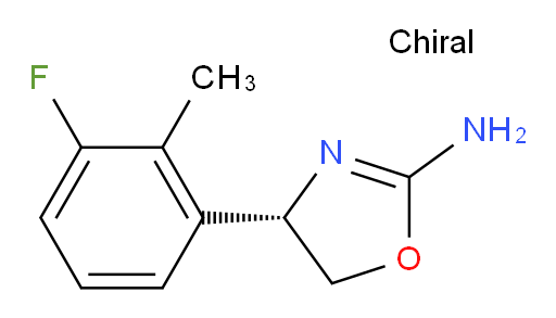 (4S)-4-(3-Fluoro-2-methylphenyl)-4,5-dihydro-2-oxazolamine (ACI)