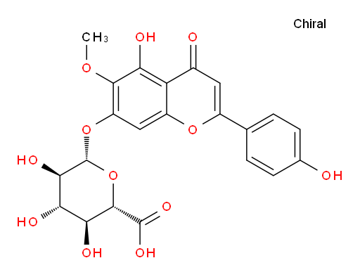 Hispidulin 7-O-glucuronide