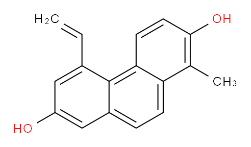 5-Ethenyl-1-methyl-2,7-phenanthrenediol (ACI)