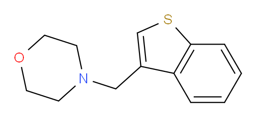 4-(Benzo[b]thien-3-ylmethyl)morpholine (ACI)