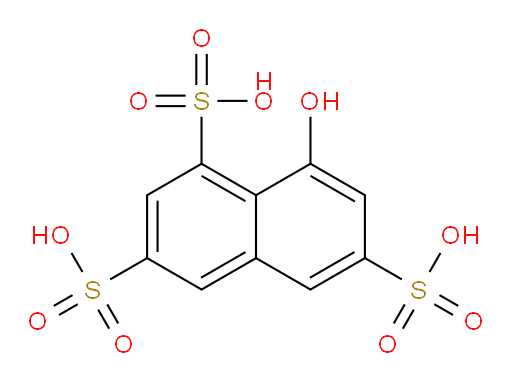 8-Hydroxy-1,3,6-naphthalenetrisulfonic acid (ACI)
