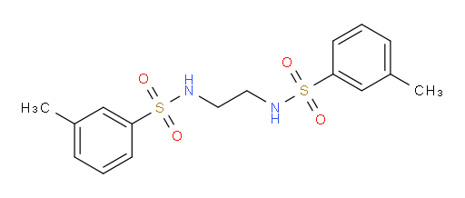 N,N′-1,2-Ethanediylbis[3-methylbenzenesulfonamide] (ACI)