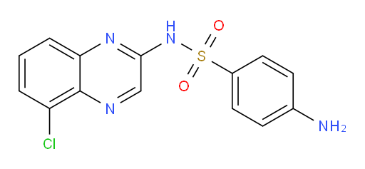 4-Amino-N-(5-chloro-2-quinoxalinyl)benzenesulfonamide (ACI)